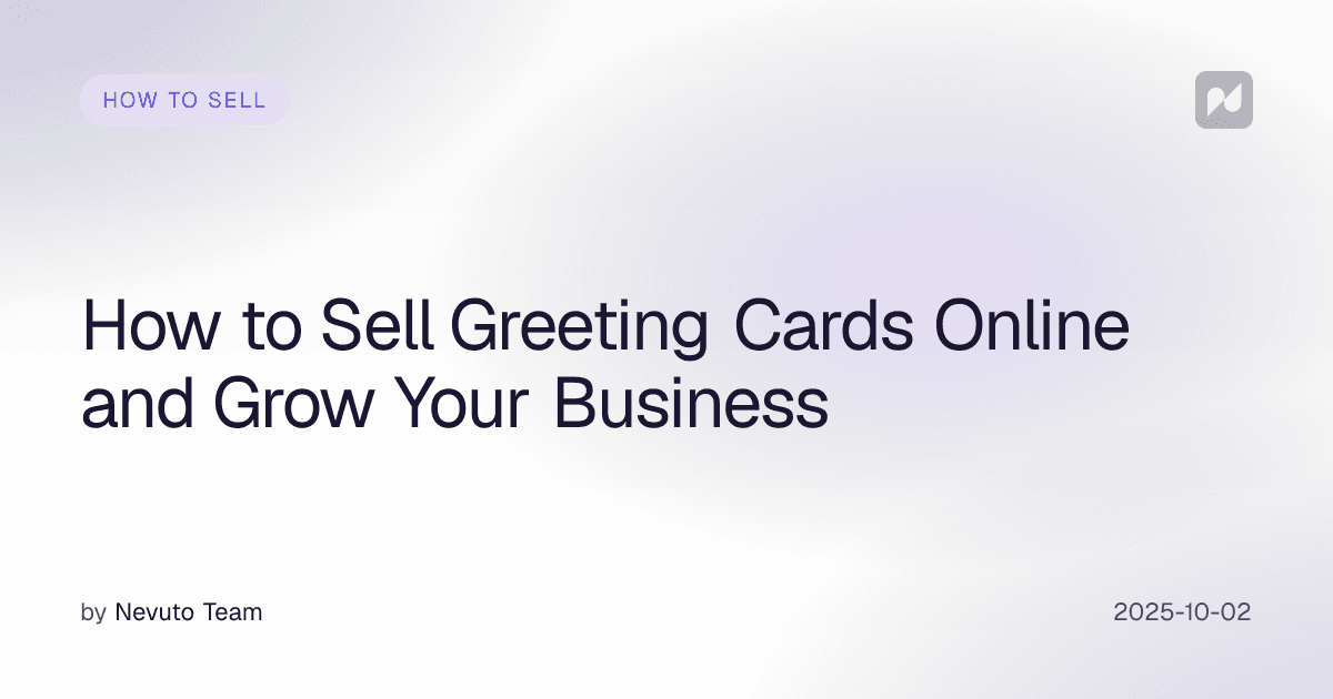 How to Sell Greeting Cards Online and Grow Your Business
