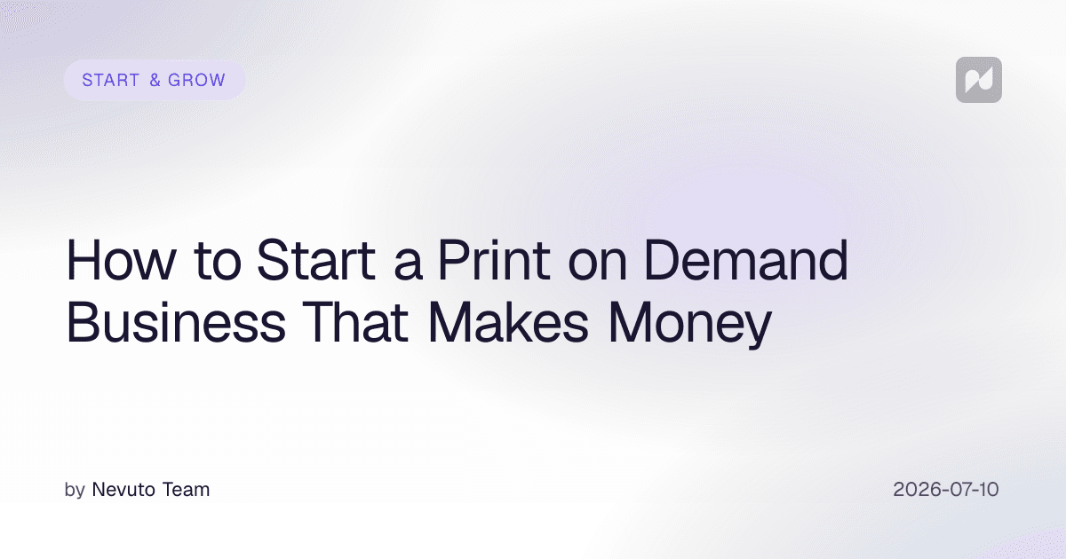 Comment lancer une activite de print on demand rentable