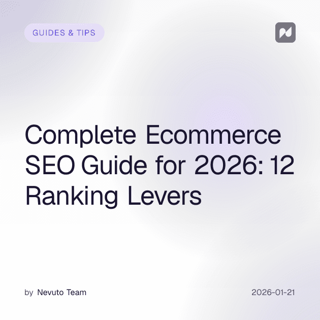 2026 Eksiksiz E-ticaret SEO Rehberi