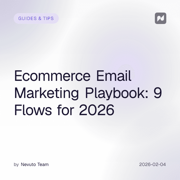 Manuel d'Email Marketing E-commerce : 9 Flux pour 2026