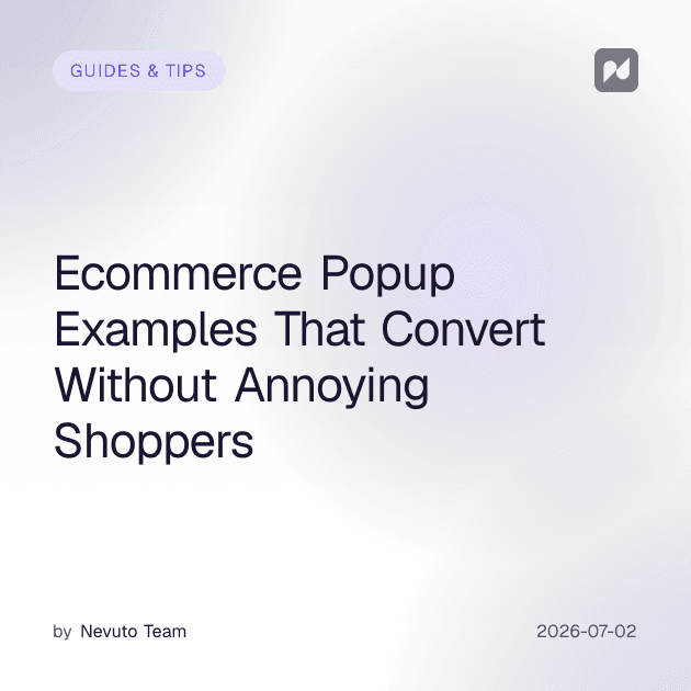 Exemples de popups ecommerce qui convertissent sans agacer les acheteurs