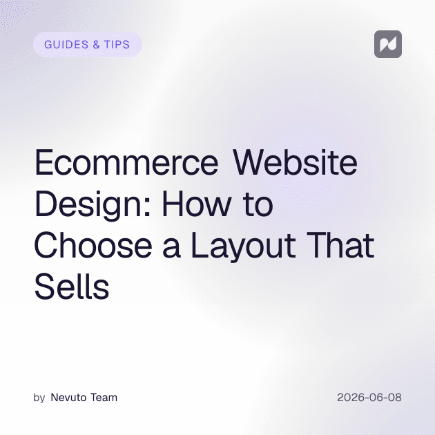 Design de site e-commerce : comment choisir une mise en page qui vend