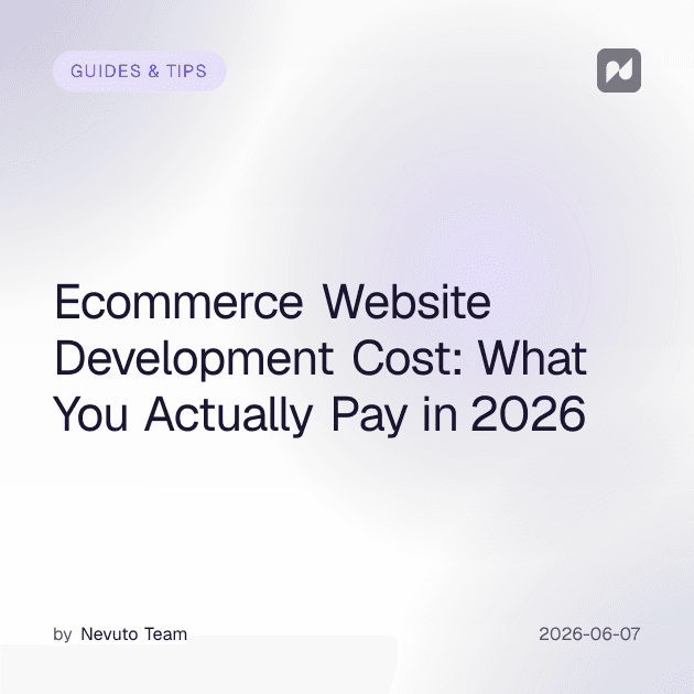 Coût de développement d'un site ecommerce : ce que vous payez vraiment en 2026