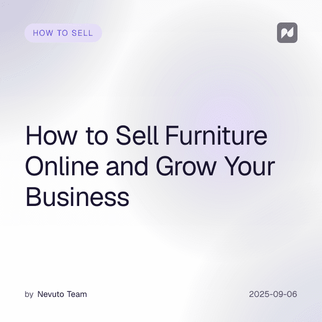 Comment vendre des meubles en ligne