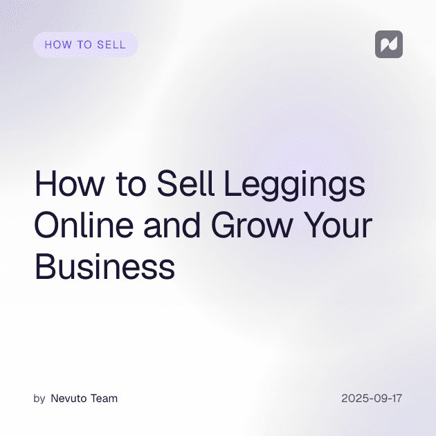 Leggings online verkaufen und dein Business ausbauen