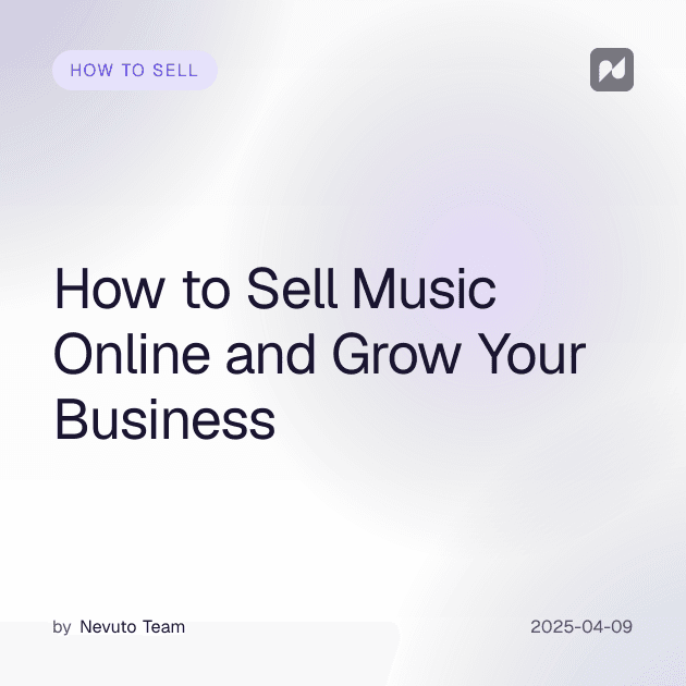 Musik online verkaufen und dein Business ausbauen