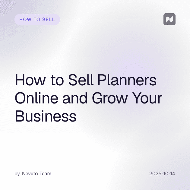 Planer online verkaufen und dein Business ausbauen