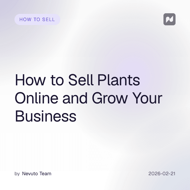 Comment vendre des plantes en ligne