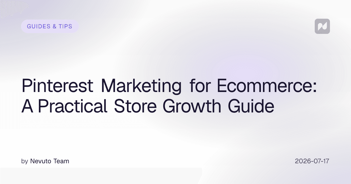 Marketing Pinterest pour l'ecommerce : guide pratique pour développer votre boutique